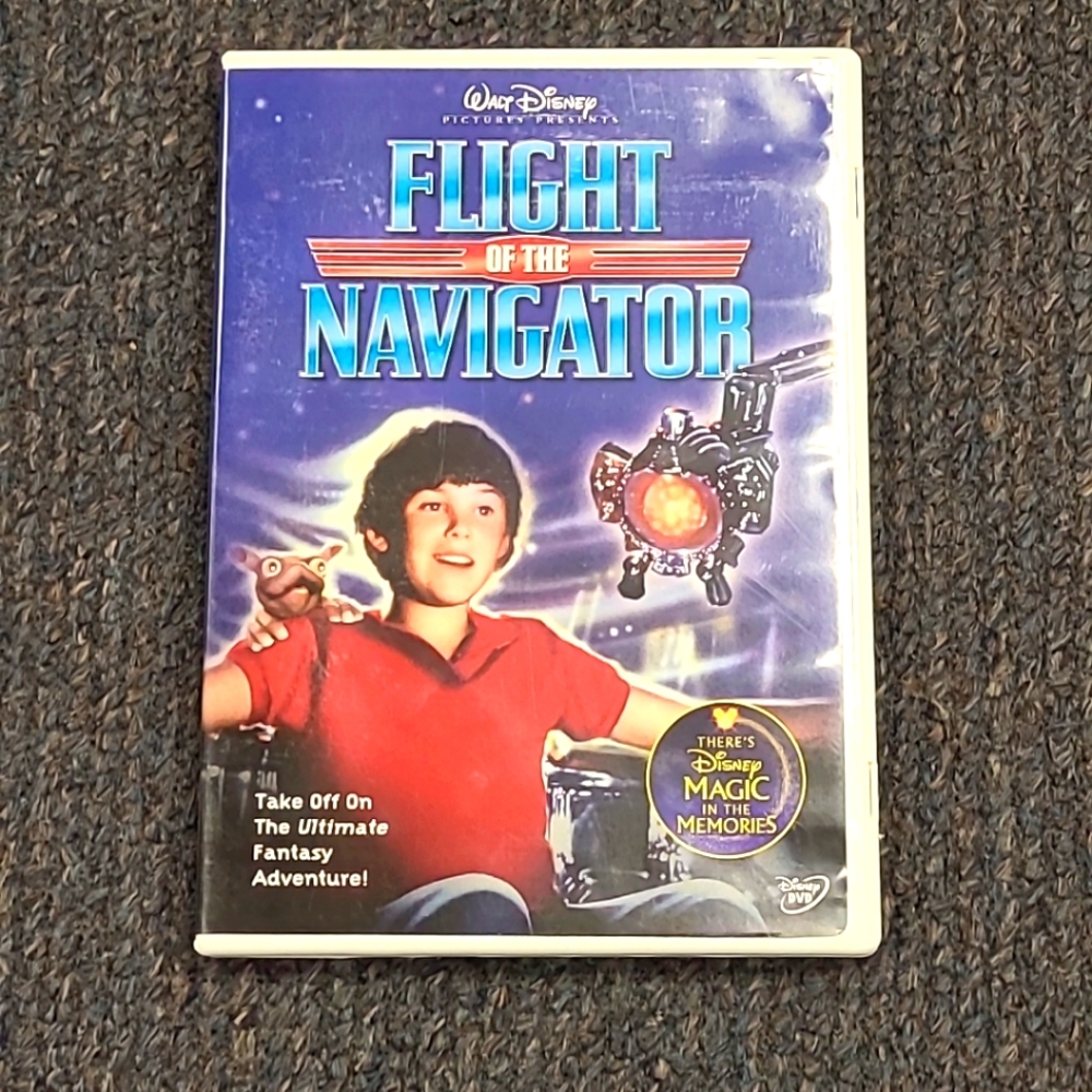 Flight of the Vavigator dvd 1986 Disney Movie